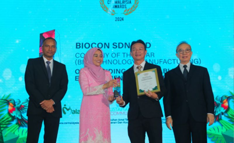 Biocon Biologics wins Company of the Year trophy at Sustainability & CSR Malaysia Awards 2024